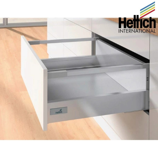  HETTICH - ATIRA sada vysoká V176 s jedným relingom - STRIEBRO 30kg