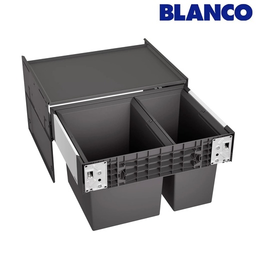 [1113004] Smetný kôš BLANCO Select 60/2 s tlmením /1x30L+1x19L/