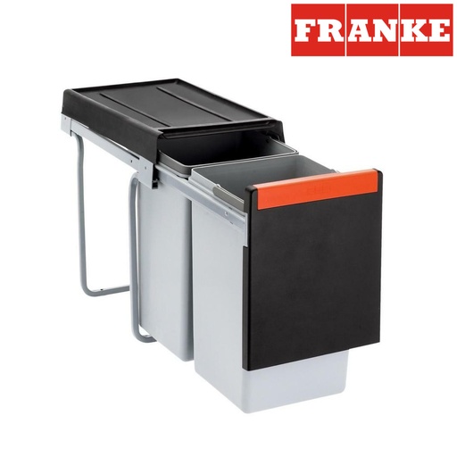 [1130168] Smetný kôš FRANKE CUBE 30 /2x15L/   