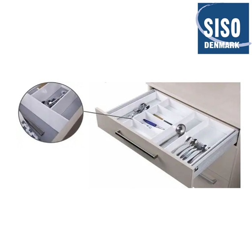 [1218336] SISO Profil predelovací 60x2000mm bielý 