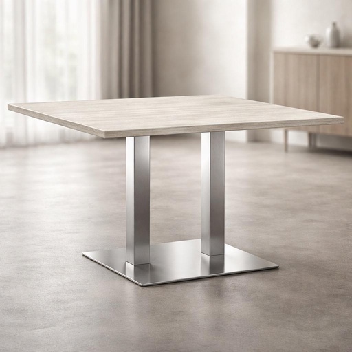 Kaviarenský / Kuchyňský Stôl - DUO - Nerez