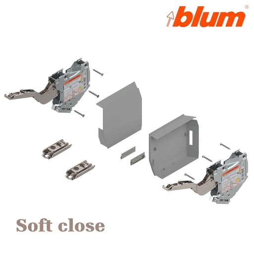 [HKS2026004]  BLUM AVENTOS HK-S-C - sada - SVETLO SIVÝ s tlmením- /20K2C00.06/