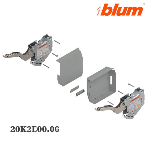 [HKS2026009]  BLUM AVENTOS HK-S-E - sada - SVETLO SIVÝ s tlmením- /20K2E00.06/