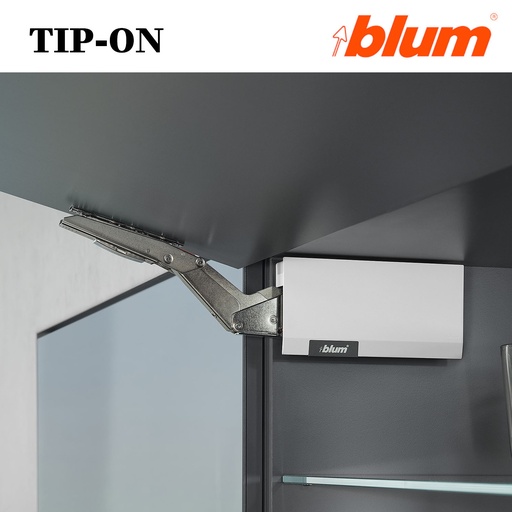 BLUM - AVENTOS HK TOP - KOMPLET SET - sada - BIELA - na plné dvere - TIP ON 