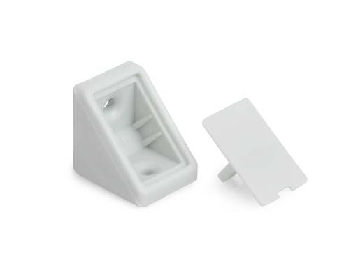 [1316544] Plastový držiak police malý BIELI č.01 TATRICK