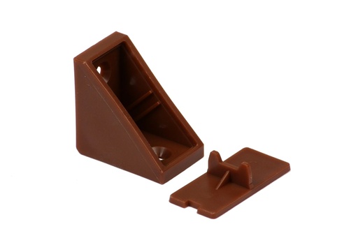 [1305885] Plastový držiak police veľký TMAVOHNEDÝ č.10 TATRICK