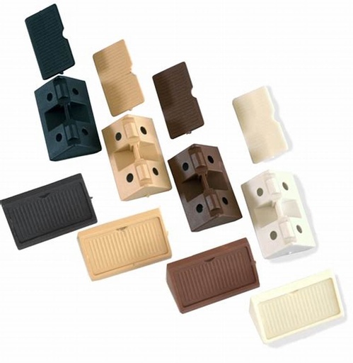 [1311358] Plastový držiak police veľký  TATRICK HNEDÝ  DUO