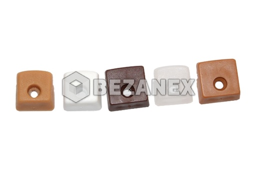 [1310850] Podperka pod sklo transparentná / 5 farieb -  po 100 ks