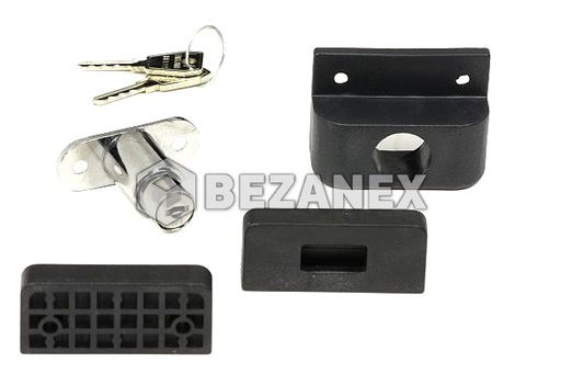 [1405445] Zámok na posuvné dvere čierny