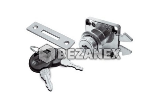 [1400101] Zámok roletkový lesklý chróm