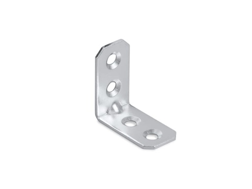 [1409493] Uholník s prelisom  80x80x20mm