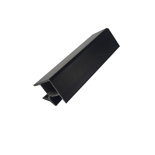 [1531655] Komponenty - roh vonkajší/vnutorny 90° čierny /150mm/