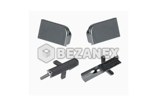 [1508413] L11 - Sada koncoviek - hliník lesklý