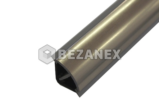 [1506804] L15/A -  Vodná lišta - nerez /3m /