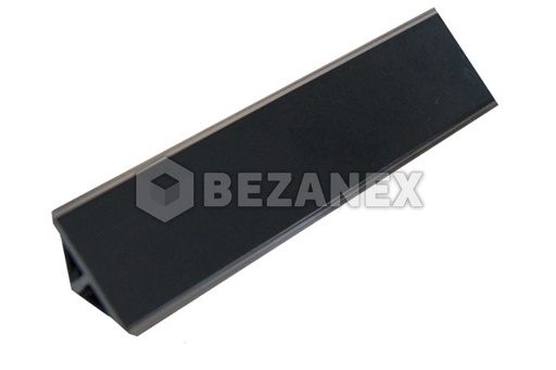 [1510410] L20  Čierná - Vodná lišta - malá čierná /4m/