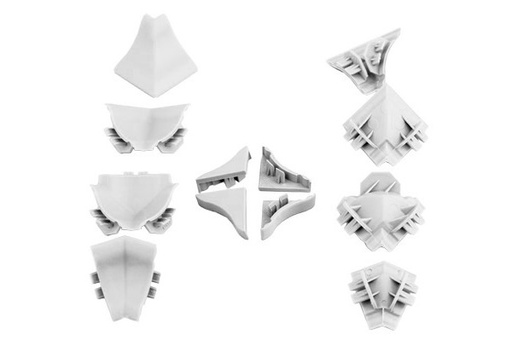 [1503190] SLIM - sada elementov - hliník, set                      