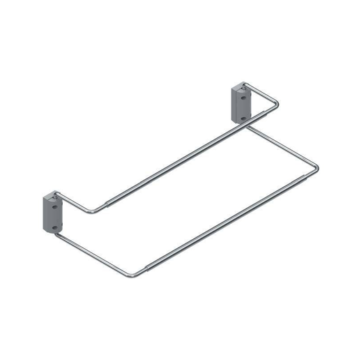 [1634161] Botník - Nastaviteľný držiak na topánky 420 - 700 mm / Lesklý chróm