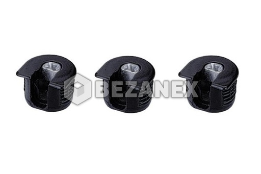 [1710569] Hettich - Excenter malý čierny 20x14mm