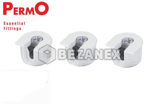 [1711461] Permo Itali - Excenter biely SE04 /20x12,5x16mm/