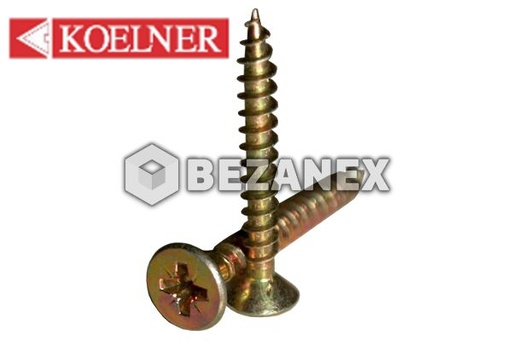 [1706925] KOELNER vrut do dreva  4 x70 bal /cena za 1000ks/         