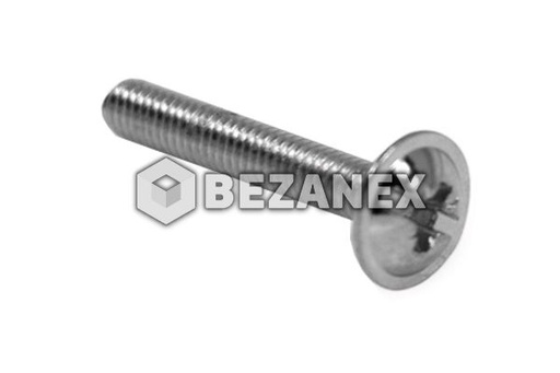 [1700450] Skrutka na úchytku 4x40 , /cena za kus/                   