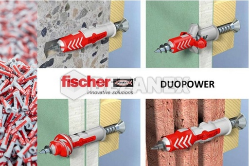 [1717930] Fisher - Duopower hmoždinka 6x30 /cena za bal. 100 kusov /