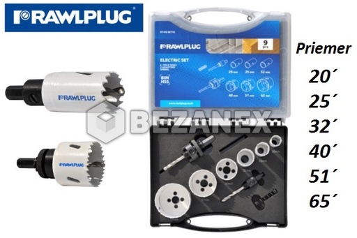 [1913863] vykružovák SADA BI-Metal - Rawplug, ks                    