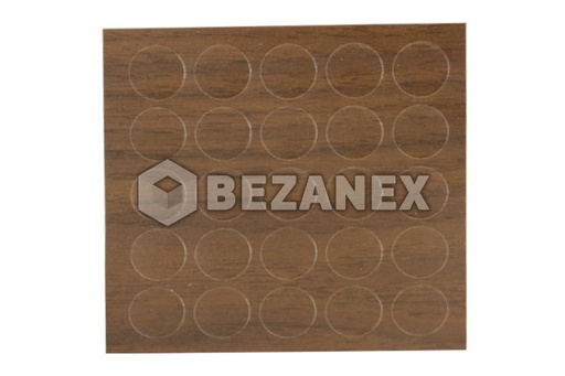 [2012217] Krytka nalepovacia - malá  13´ - 022 orech canada, plát   