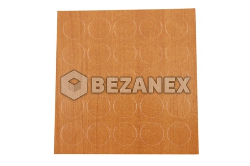 [2012174] Krytka nalepovacia - malá  13´ - 177 jelša tmavá, plát    