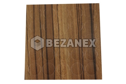 [2012180] Krytka nalepovacia - malá  13´ - 183 zebrano africké, plát