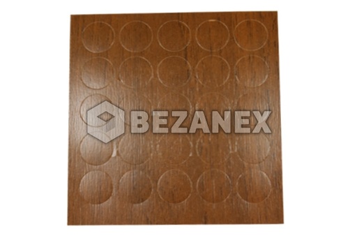 [2012196] Krytka nalepovacia - malá  13´ - 200 orech milano, plát   