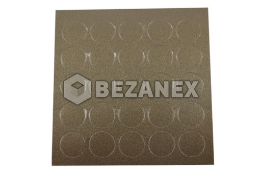 [2012209] Krytka nalepovacia - malá  13´ - 212 toffe metalic, plát  