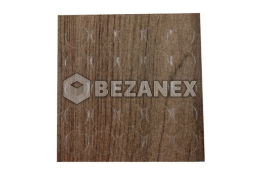 [2012239] Krytka nalepovacia - malá  13´ - 241 breza oj. tmavá, plát