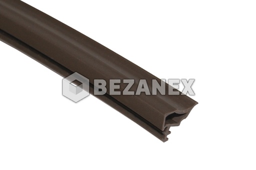 [2107499] Tesnenie do dverí H 2002 hnedé rustik                        