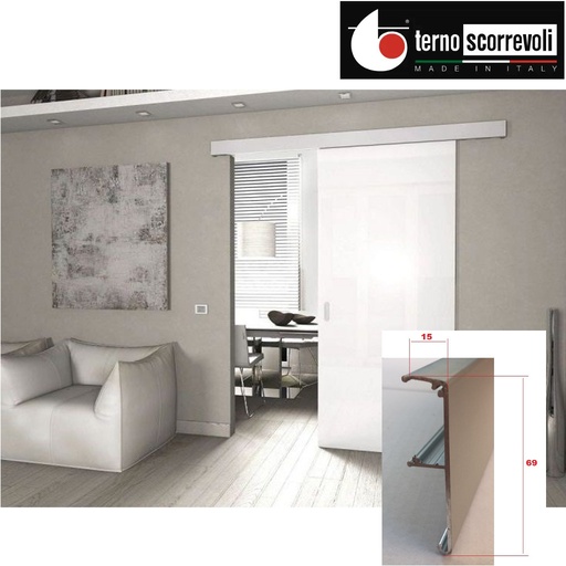 [2210293] TERNO  - Krycí profil 1380/A H=70mm , dlžka 2,0mt         