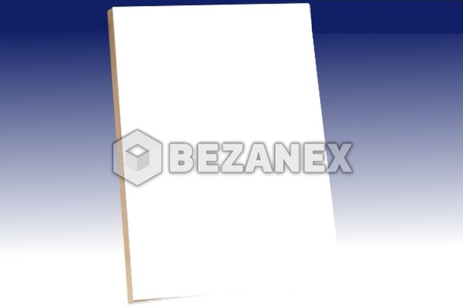 [2418095] AGT PLAIN - MDF 601 biela lesklá DOUBLE 18x1220x2800mm    