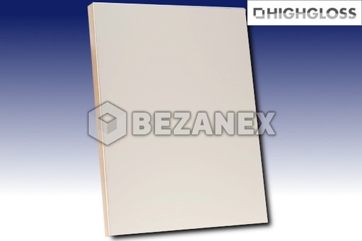 [2407347] AGT PLAIN - MDF 605 HG Cream /18x1220x2800 mm ks          