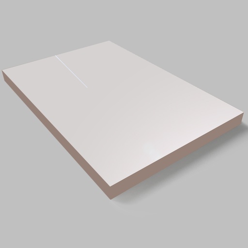 [2420019] Akrylátová MDF Doska - Lesklá - Šedá /PVC/ 18x1220x2800mm