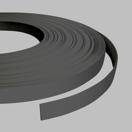 [2430564]  ABS - Rehau - RAUKANTEX - AF37 Matná dark grey  - 23/1 1m 