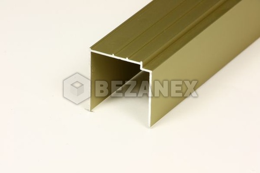 [2502760] Indeco  - jednokolaj  horná  - zlato - AL , 1m            