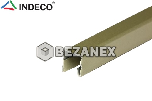 [2500874] INDECO OC vodorovný profil satina 4mm/2,4m ks             