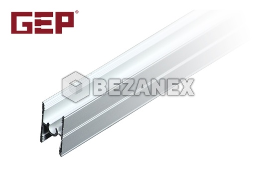 [2610298] Spojovací profil široký striebro 2,8m