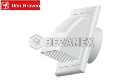 [2710252] Ukončenie s mriežkou a s klapkou 100 - horizont.190x190