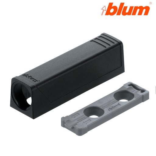 [2931078] BLUM Tip on - push adaptér čierny krátky /956.1201/                   