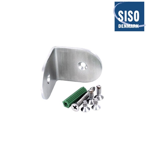 [3519362] Kovanie na toaletné kabíny SISO - uholník kovový           