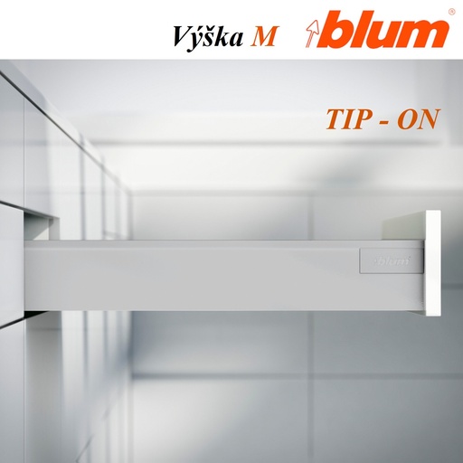 BLUM - ANTARO TOB - ŠEDÁ - KOMPLET SETY - sada -  M - 30kg TIP-ON