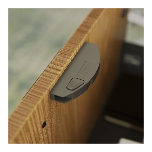 [02VB026] ML SYSTEM - VIVABOX - spojka na vnutornu zásuvku /úchyt/ - BIELY 