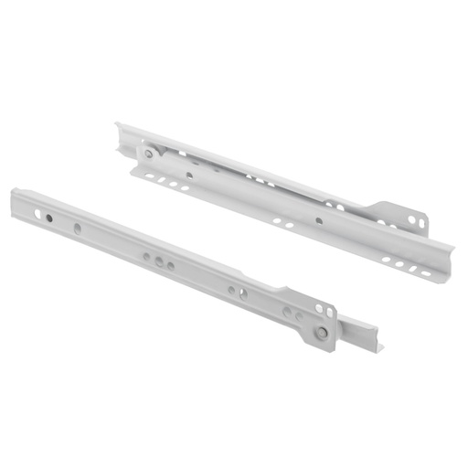 Trojštvrťový výsuv - bielý  /kolieskový/