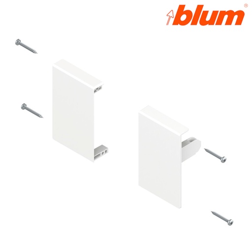 [2910238] BLUM - ANTARO TOB - úchyt predného plechu - BIELY - 96M Ľ+P /ZIF.71M0/