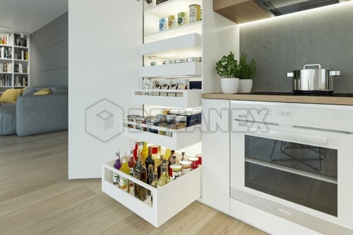 [0230307] AXISPRO sada pre vnútornú zasuvku Biela /199mm/